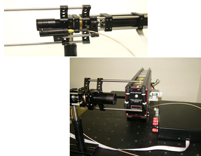 Microscanning beam profiler pictures