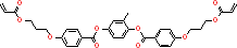 1,4-Bis-[4-(3-acryloyloxypropyloxy)benzoyloxy]-2-methylbenzene, Cr 70 N 126 Iso